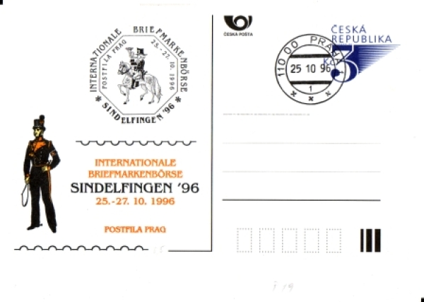 CDV 018 / P 019 - CZ 1996 10 001 ●